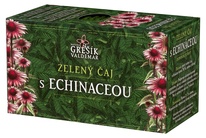Zelený čaj s echinaceou 30 g Grešík 
